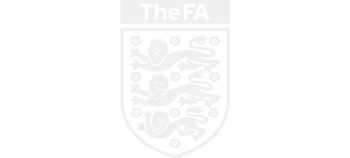 The well-known FA England logo, featuring three lions and “England.”